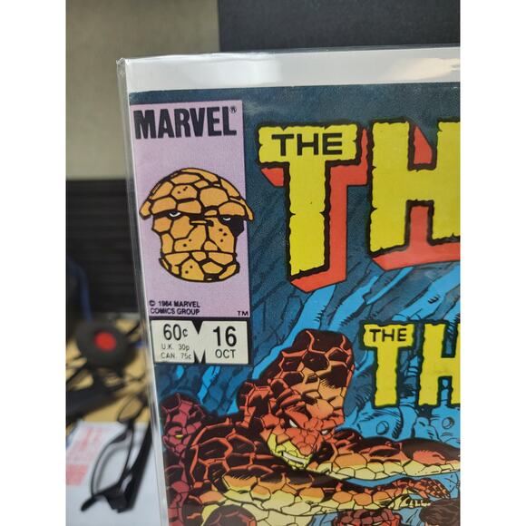 The Thing #16 (1984) Marvel Comics High Grade 1st App Grimm The Sorcerer - Picture 2 of 5